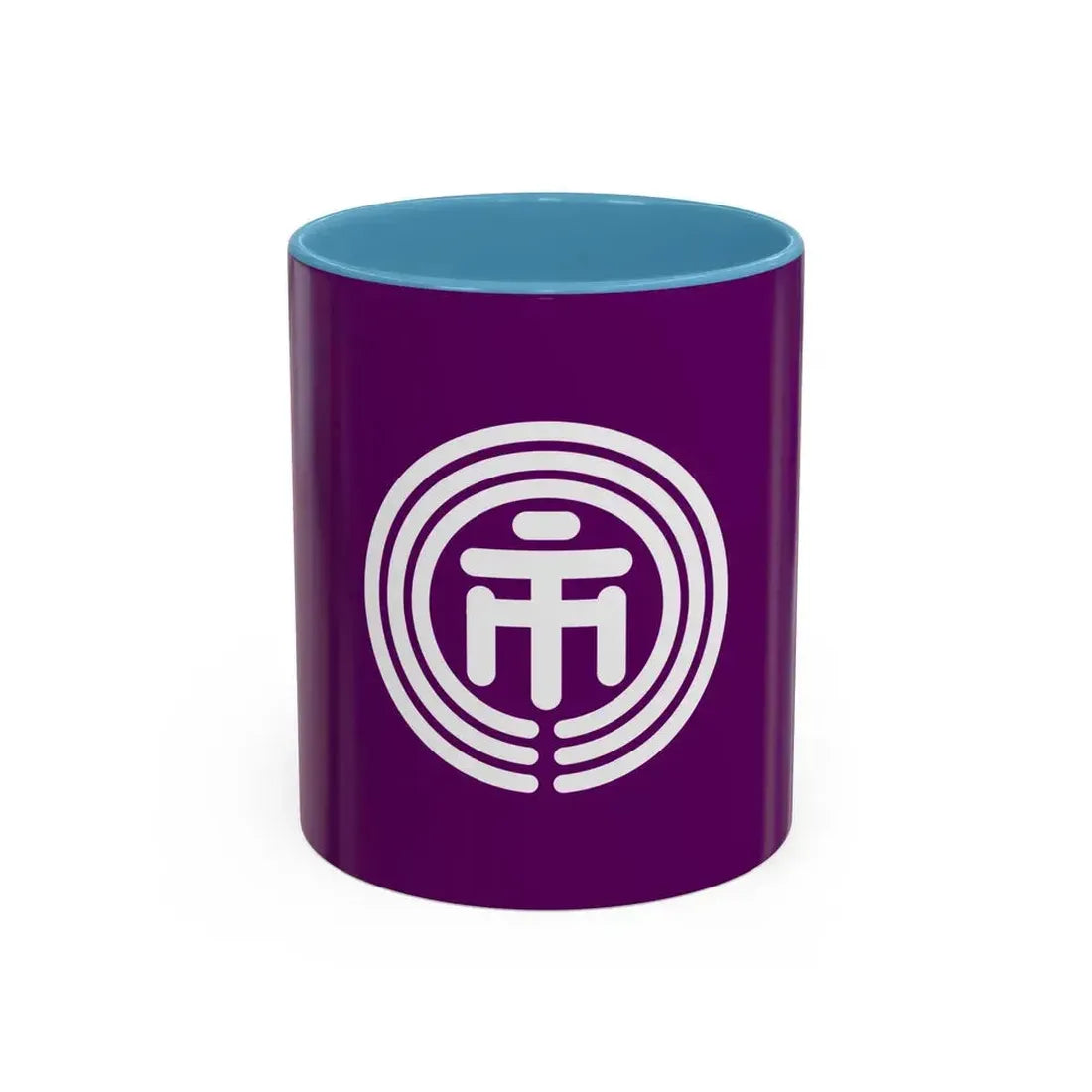 Flag of Ichikawa Chiba Japan - Accent Coffee Mug 11oz Light Blue - Go Mug Yourself