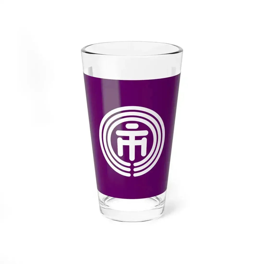 Flag of Ichikawa Chiba Japan - Pint Glass 16oz 16oz - Go Mug Yourself