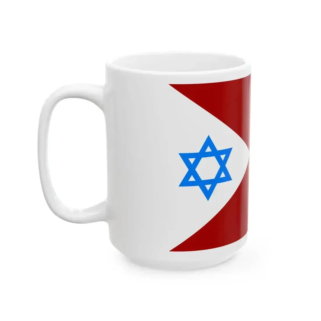 Flag of IDF Computer Service Directorate (Israel) White Coffee Mug - Go Mug Yourself
