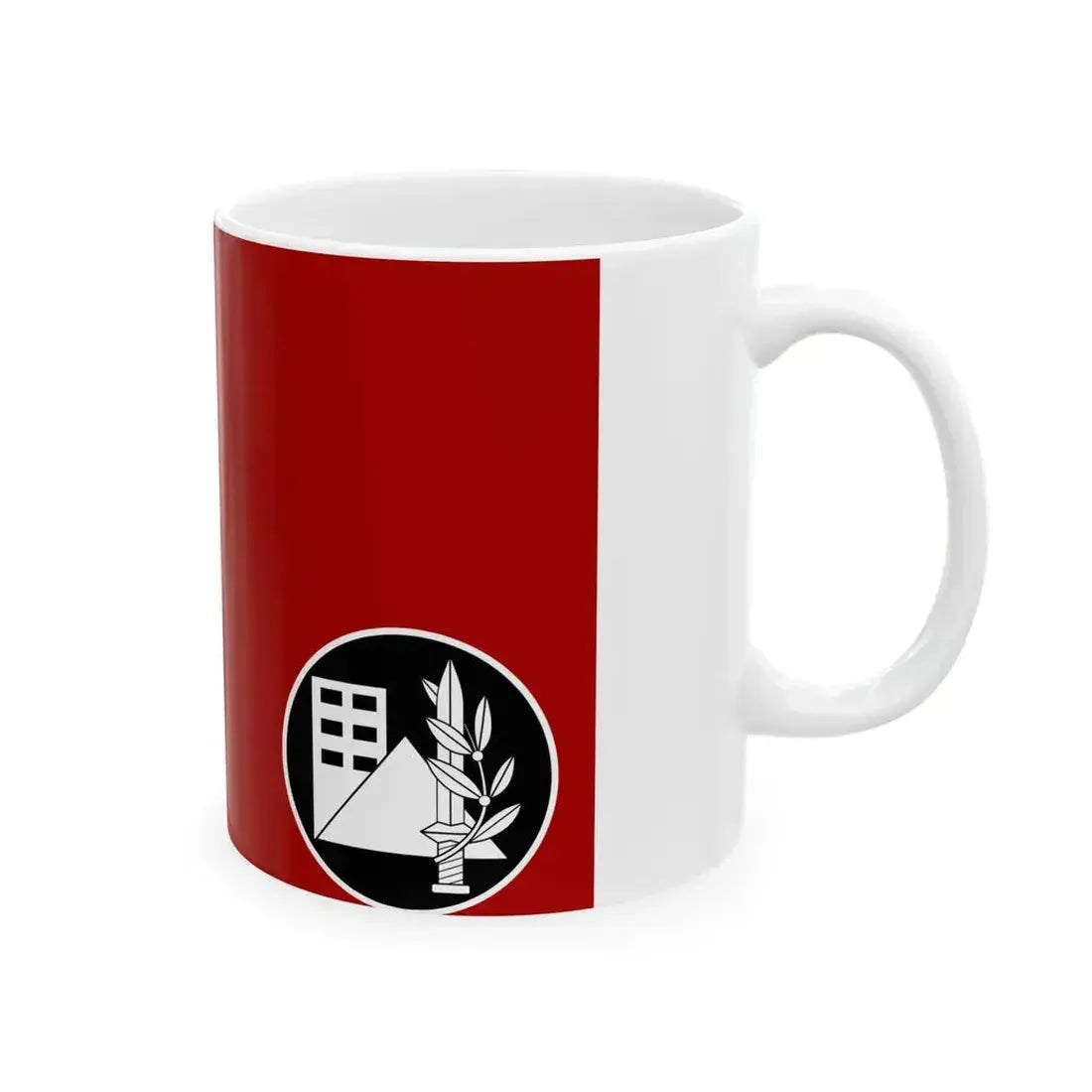 Flag of IDF Home Front Command (Israel) White Coffee Mug - Go Mug Yourself