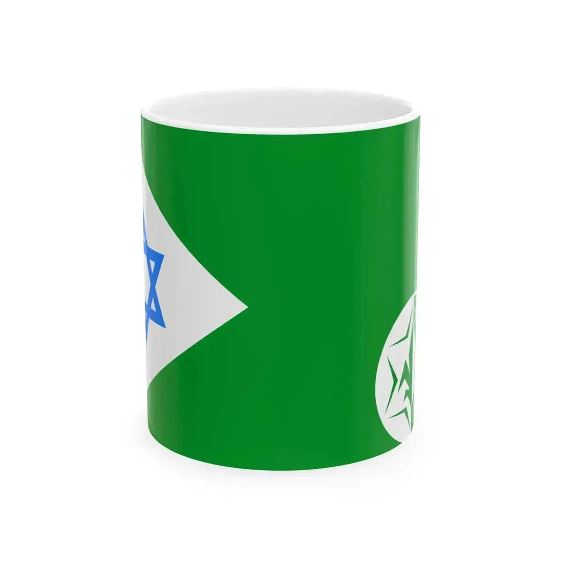 Flag of IDF Military Intelligence Directorate (Israel) White Coffee Mug 11oz - Go Mug Yourself