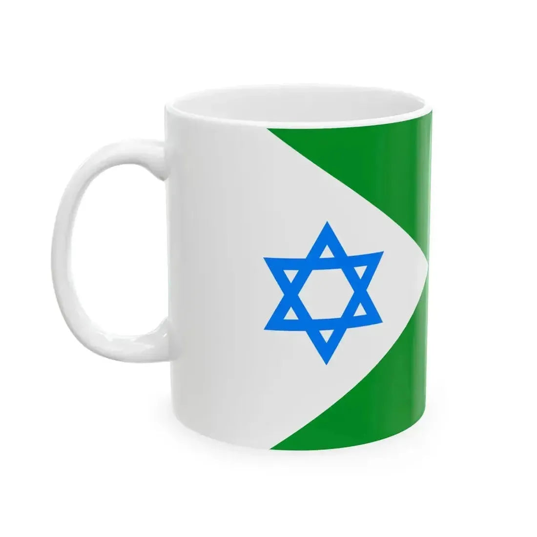 Flag of IDF Military Intelligence Directorate (Israel) White Coffee Mug - Go Mug Yourself
