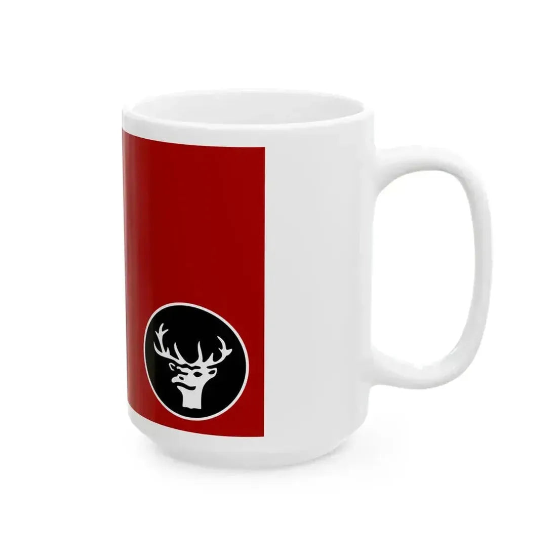 Flag of IDF Northern Command (Israel) White Coffee Mug - Go Mug Yourself