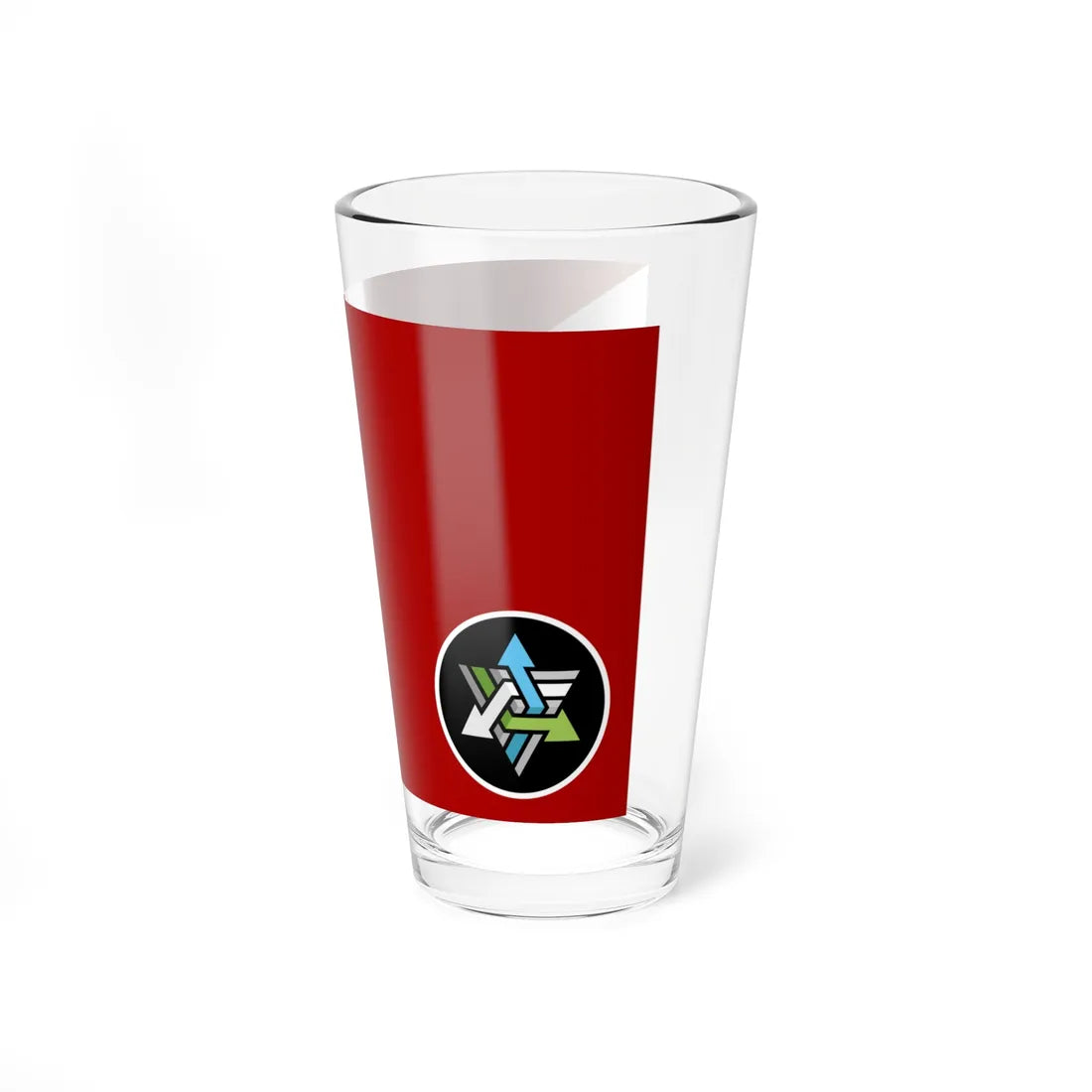 Flag of IDF Planning Directorate (Israel) Pint Glass 16oz - Go Mug Yourself