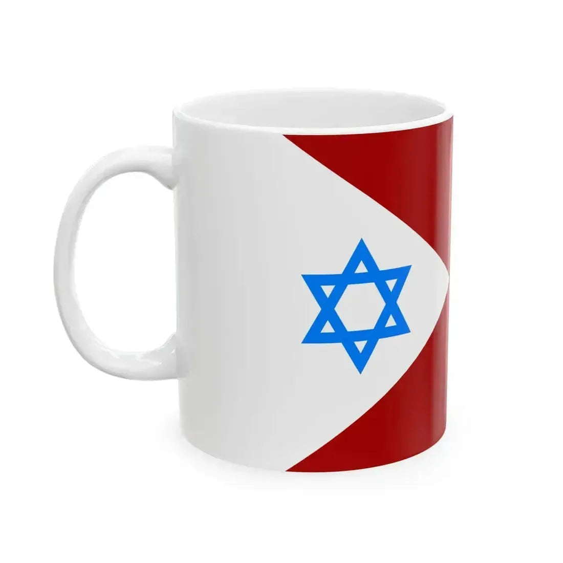 Flag of IDF Southern Command (Israel) White Coffee Mug - Go Mug Yourself