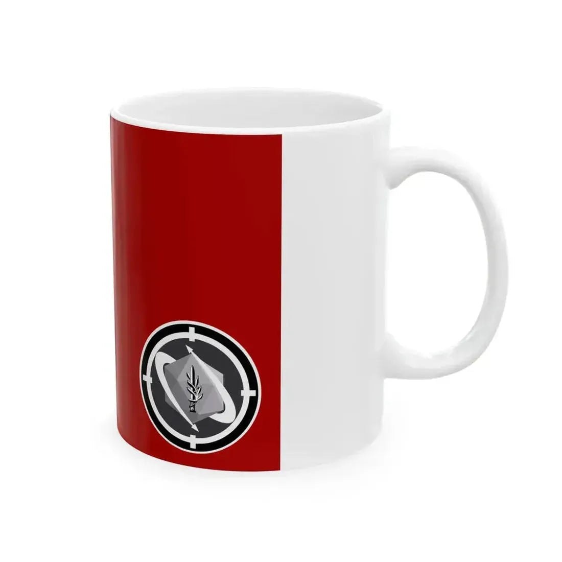 Flag of IDF Technological and Logistics Directorate (Israel) White Coffee Mug - Go Mug Yourself