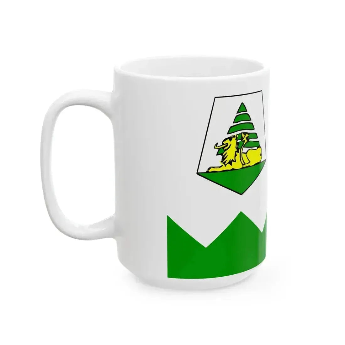 Flag of Ifrane province (Morocco) White Coffee Mug - Go Mug Yourself