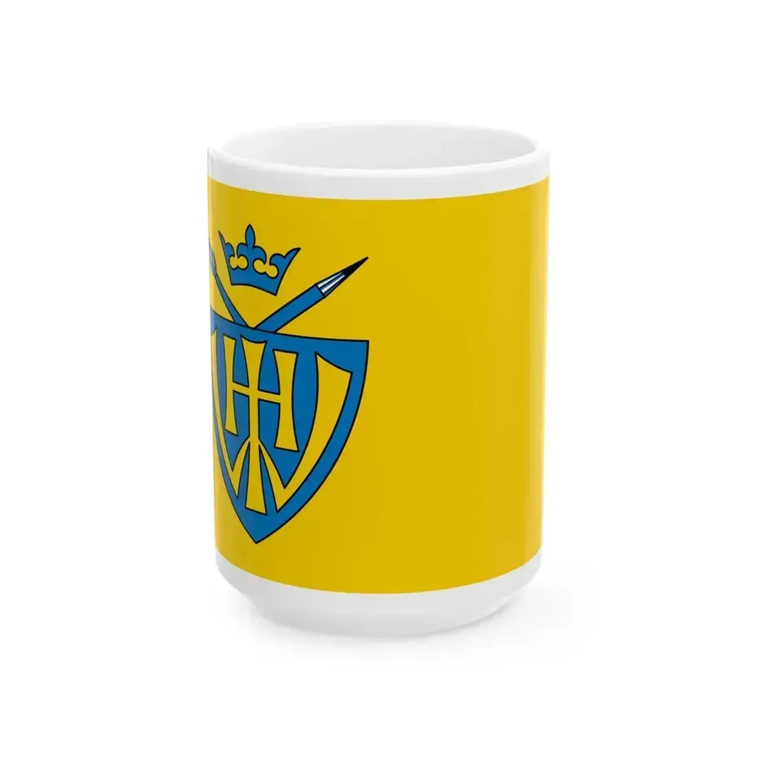 Flag of IHW (Poland) White Coffee Mug 15oz - Go Mug Yourself