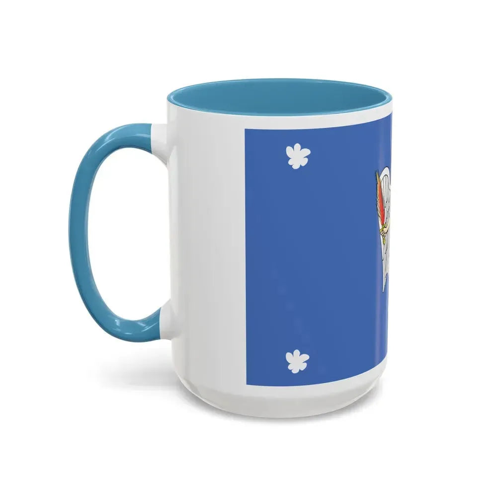 Flag of Iklin Malta - Accent Coffee Mug - Go Mug Yourself