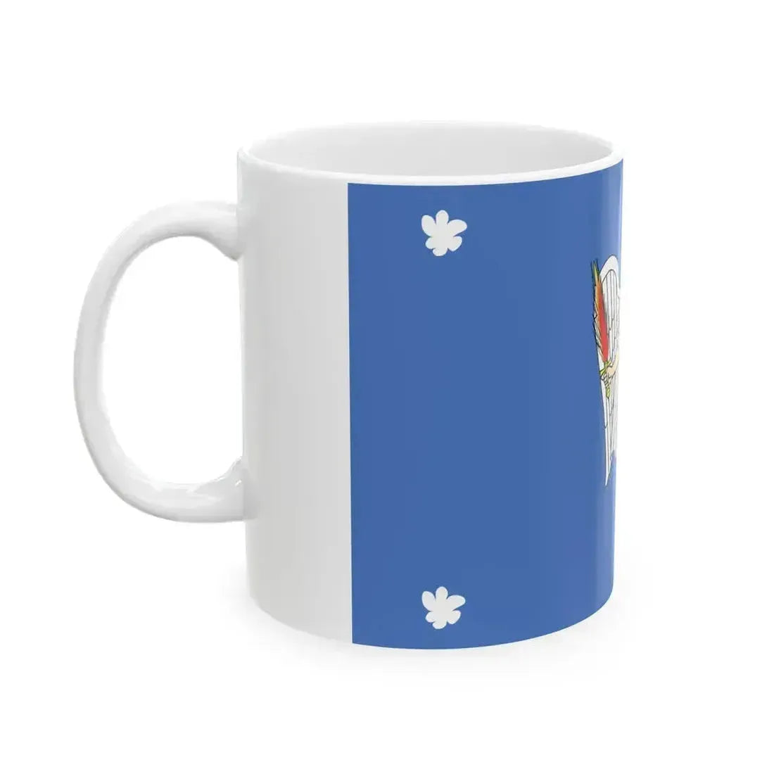 Flag of Iklin Malta - White Coffee Mug - Go Mug Yourself