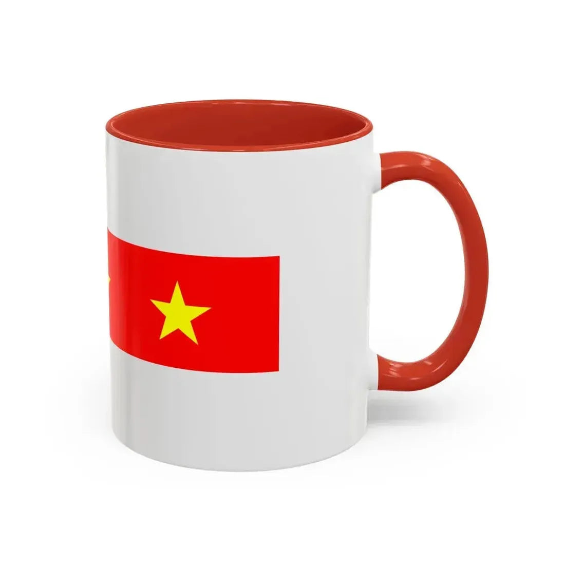Flag of Il Fgura Malta - Accent Coffee Mug - Go Mug Yourself