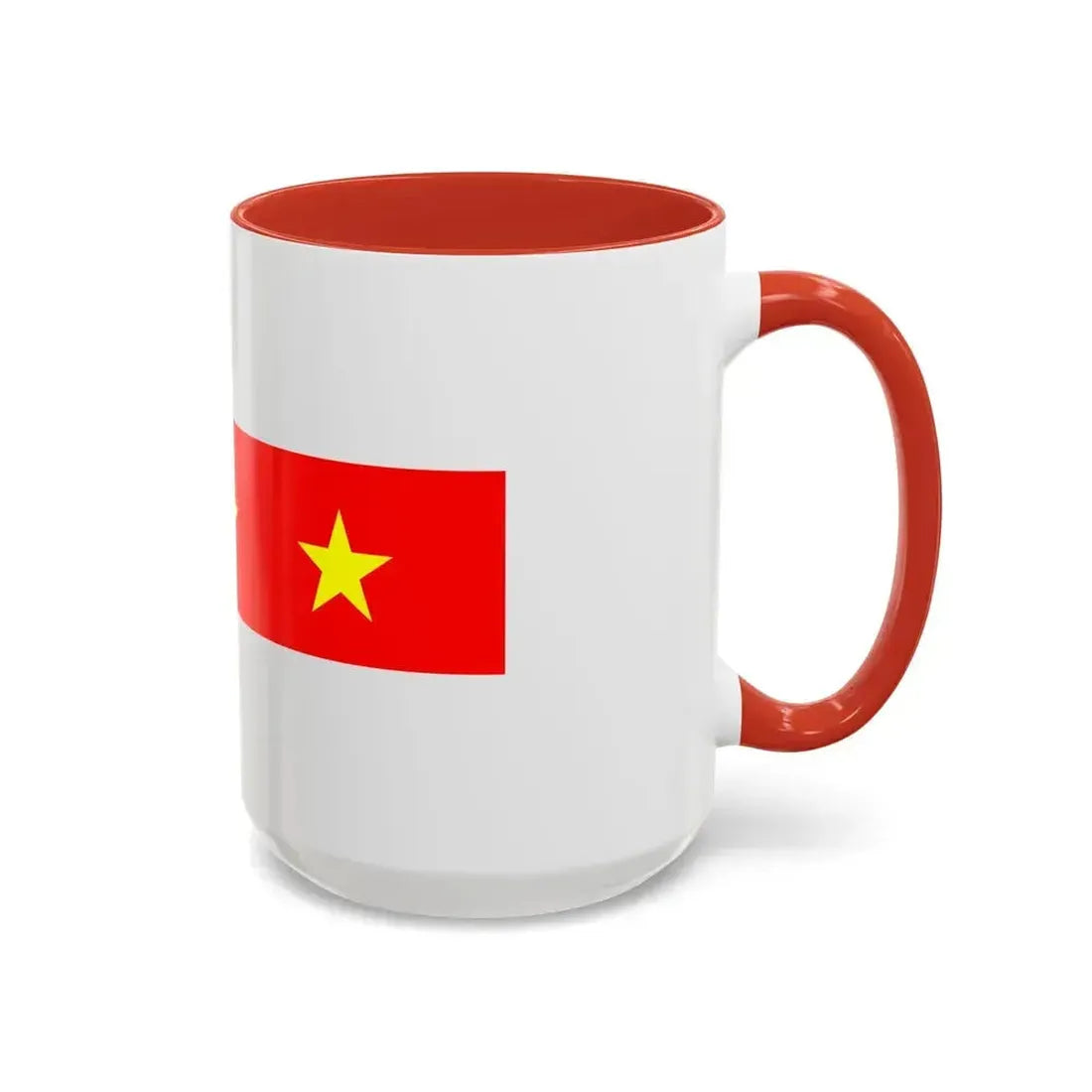 Flag of Il Fgura Malta - Accent Coffee Mug - Go Mug Yourself