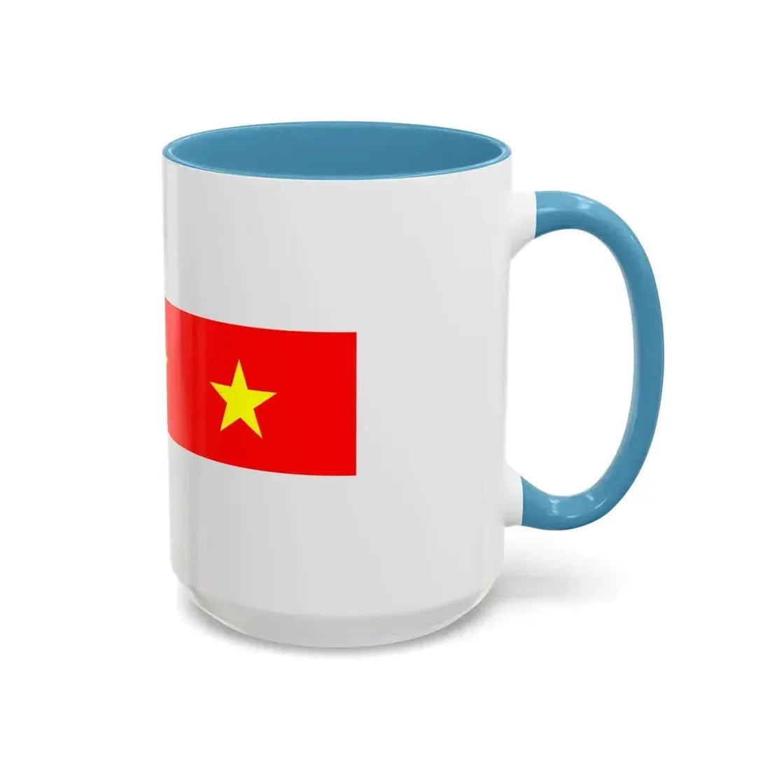 Flag of Il Fgura Malta - Accent Coffee Mug - Go Mug Yourself