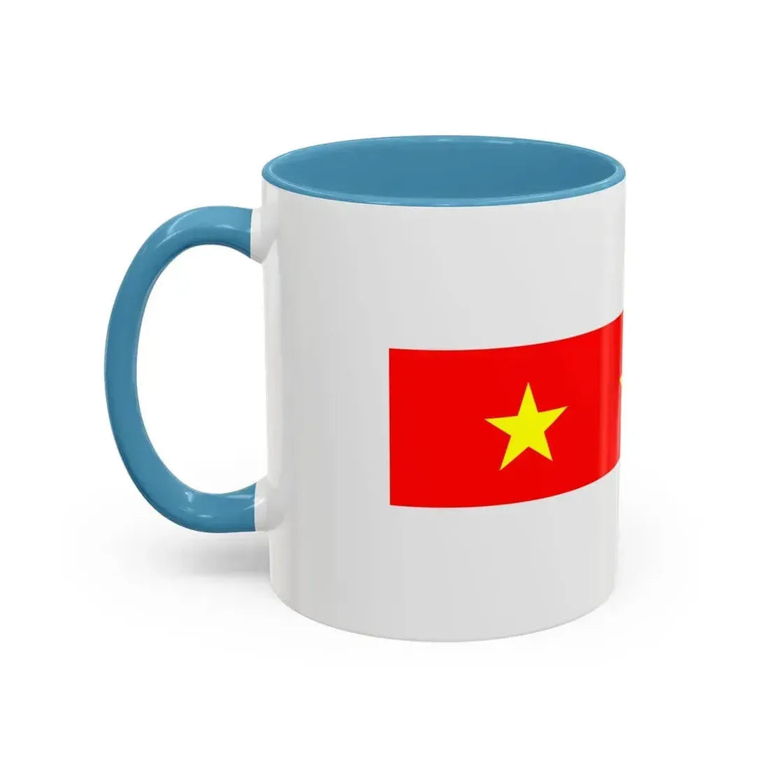 Flag of Il Fgura Malta - Accent Coffee Mug - Go Mug Yourself