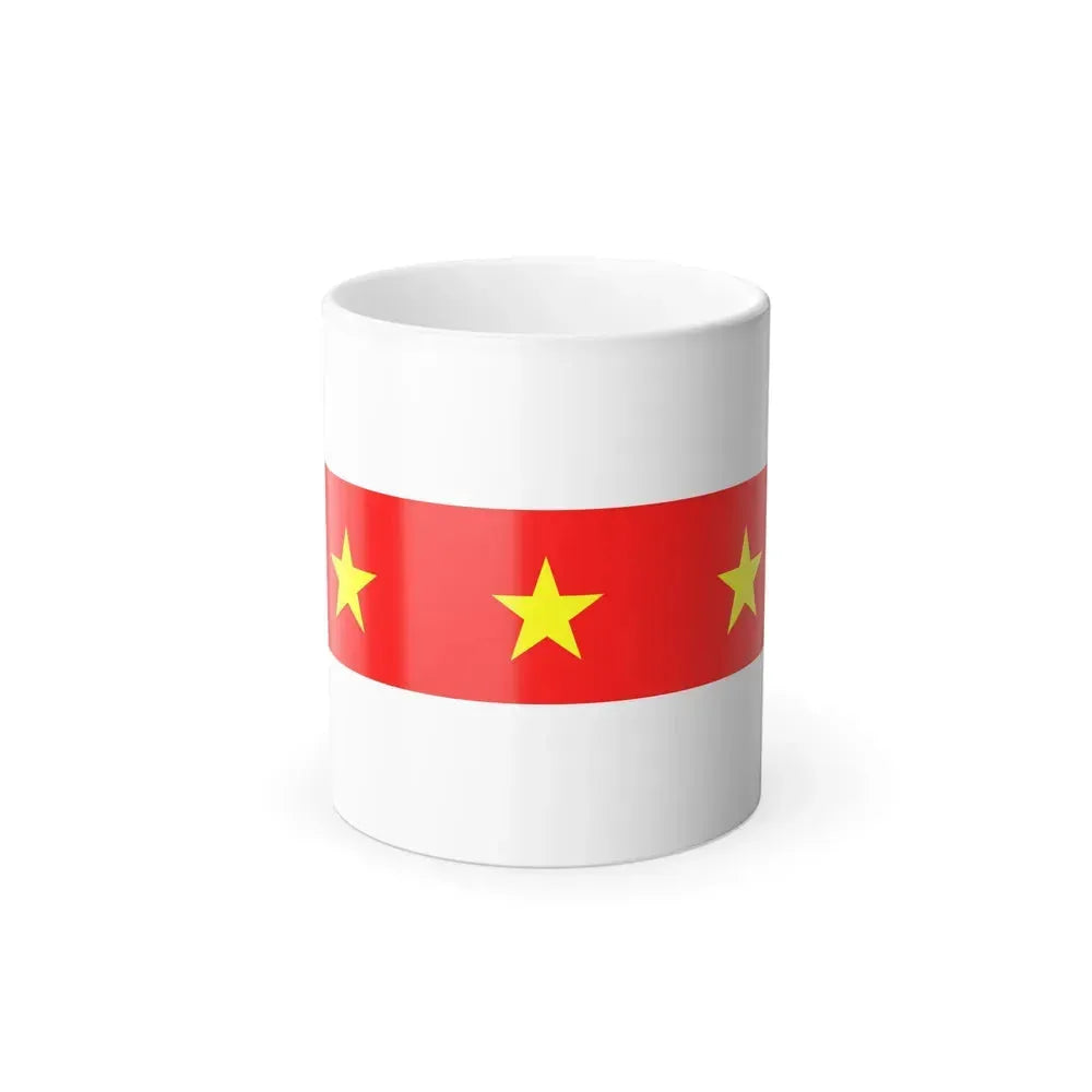 Flag of Il Fgura Malta - Color Changing Coffee Mug 11oz - Go Mug Yourself