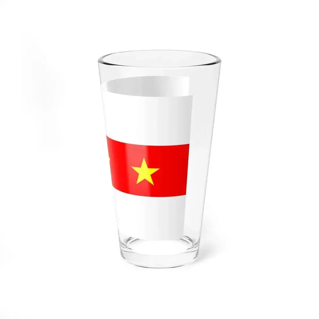 Flag of Il Fgura Malta - Pint Glass 16oz - Go Mug Yourself