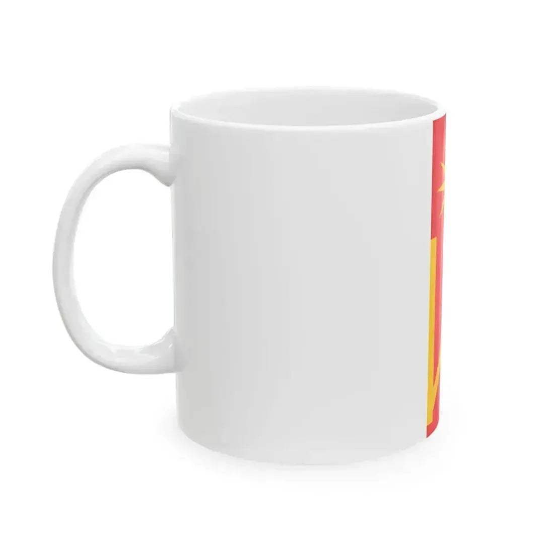 Flag of Ilinden (North Macedonia) White Coffee Mug - Go Mug Yourself
