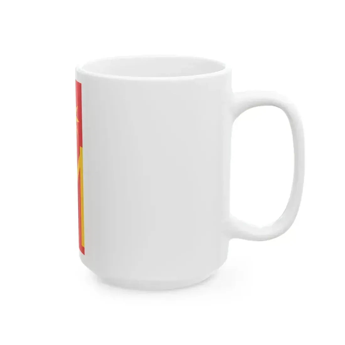Flag of Ilinden (North Macedonia) White Coffee Mug - Go Mug Yourself