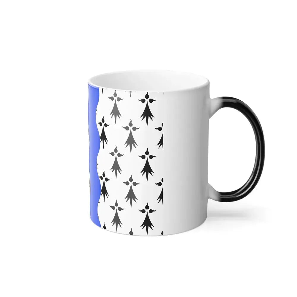 Flag of Ille et Vilaine France 2 - Color Changing Coffee Mug - Go Mug Yourself