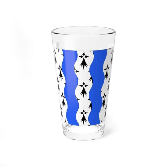 Flag of Ille et Vilaine France 2 - Pint Glass 16oz 16oz - Go Mug Yourself