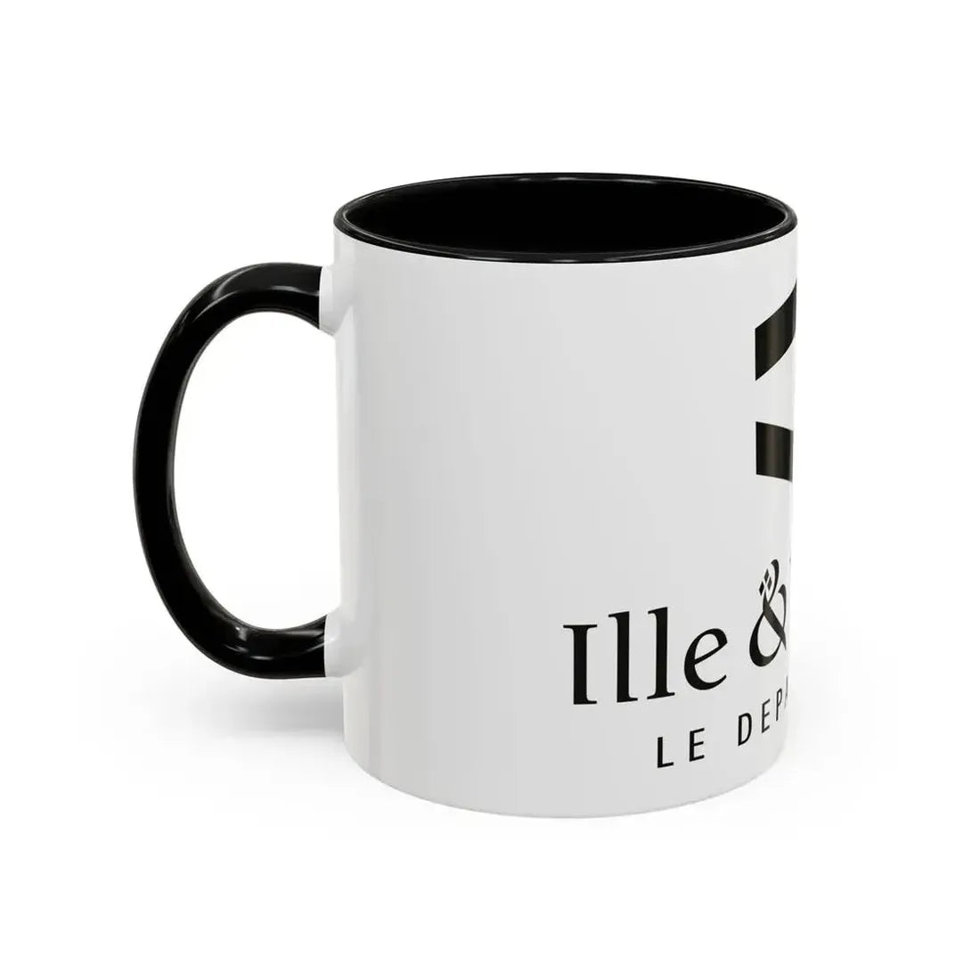 Flag of Ille et Vilaine France - Accent Coffee Mug - Go Mug Yourself