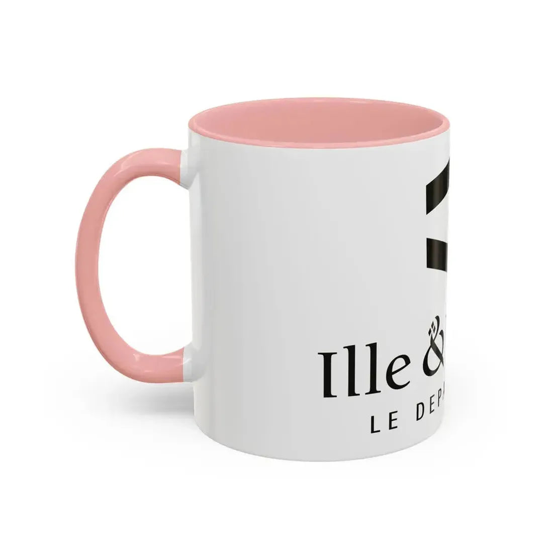 Flag of Ille et Vilaine France - Accent Coffee Mug - Go Mug Yourself