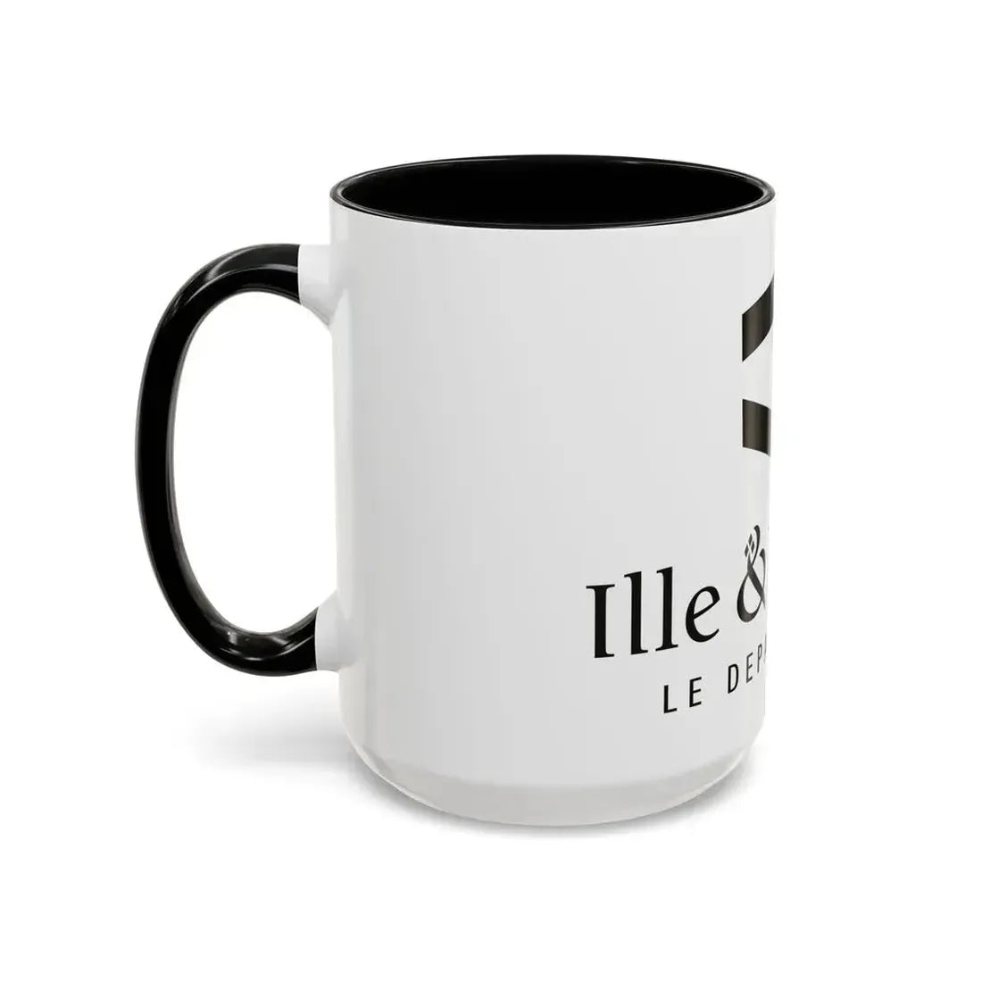 Flag of Ille et Vilaine France - Accent Coffee Mug - Go Mug Yourself