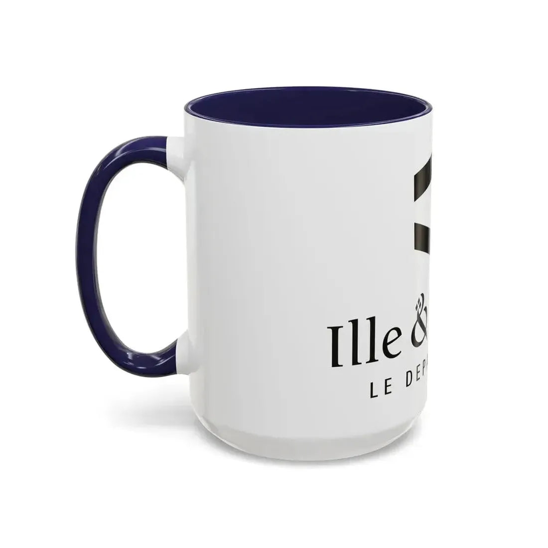 Flag of Ille et Vilaine France - Accent Coffee Mug - Go Mug Yourself