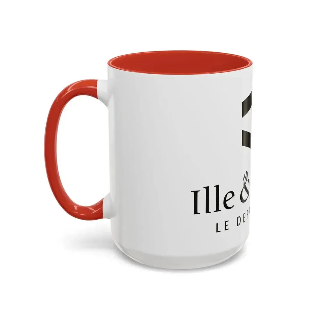 Flag of Ille et Vilaine France - Accent Coffee Mug - Go Mug Yourself