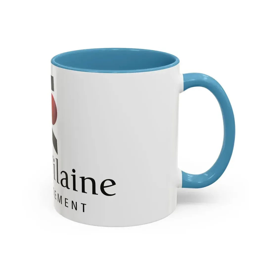 Flag of Ille et Vilaine France - Accent Coffee Mug - Go Mug Yourself
