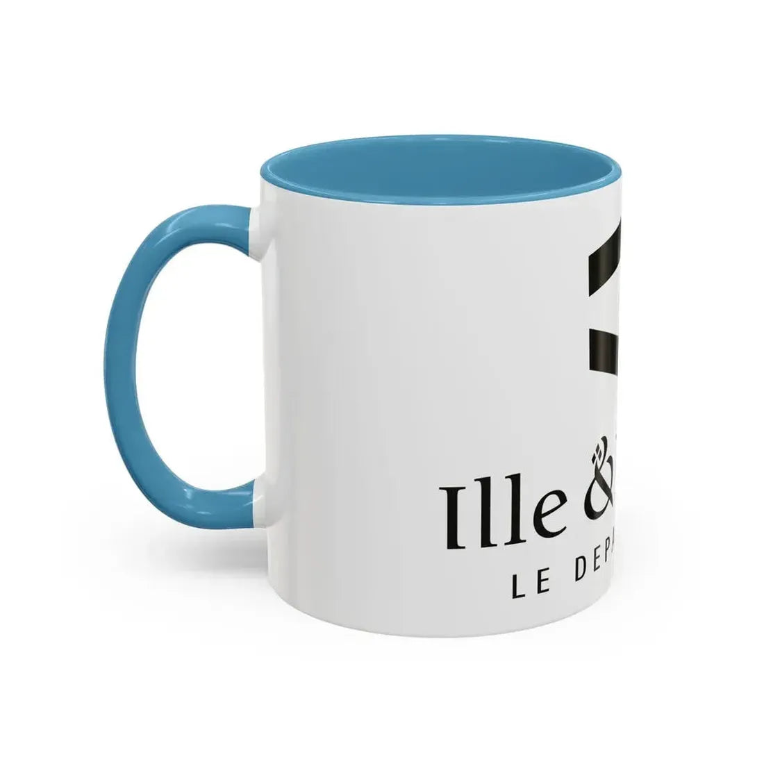 Flag of Ille et Vilaine France - Accent Coffee Mug - Go Mug Yourself