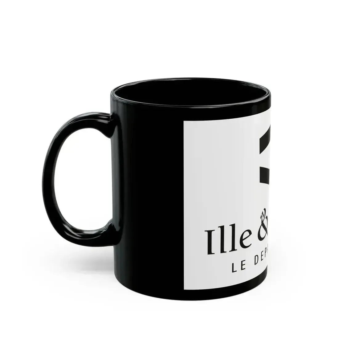 Flag of Ille et Vilaine France - Black Coffee Mug - Go Mug Yourself