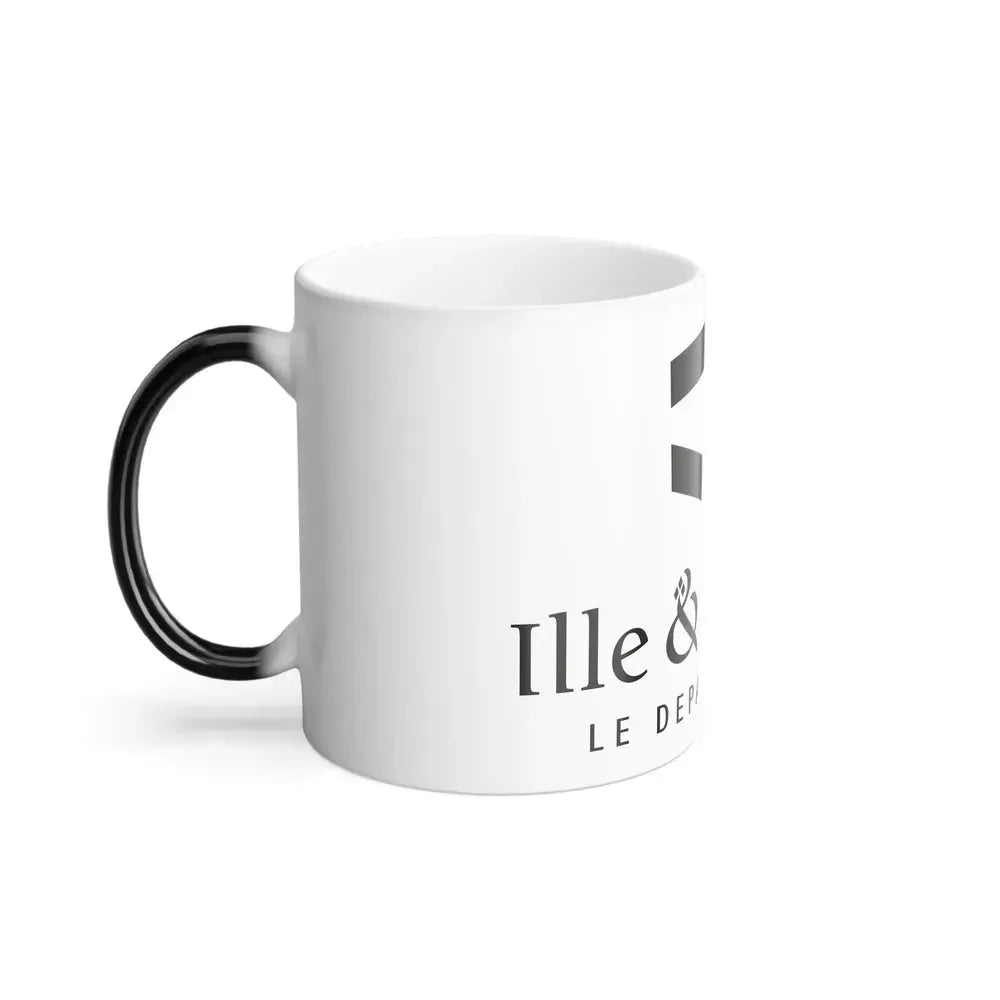 Flag of Ille et Vilaine France - Color Changing Coffee Mug - Go Mug Yourself