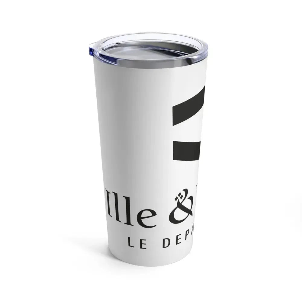 Flag of Ille et Vilaine France - Tumbler 20oz - Go Mug Yourself