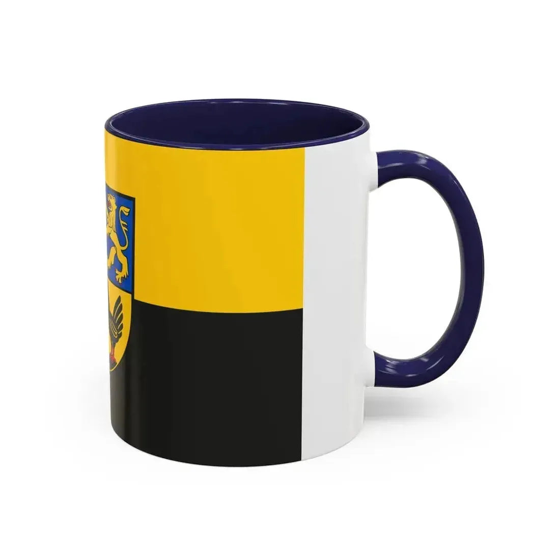 Flag of Ilm Kreis Germany - Accent Coffee Mug - Go Mug Yourself