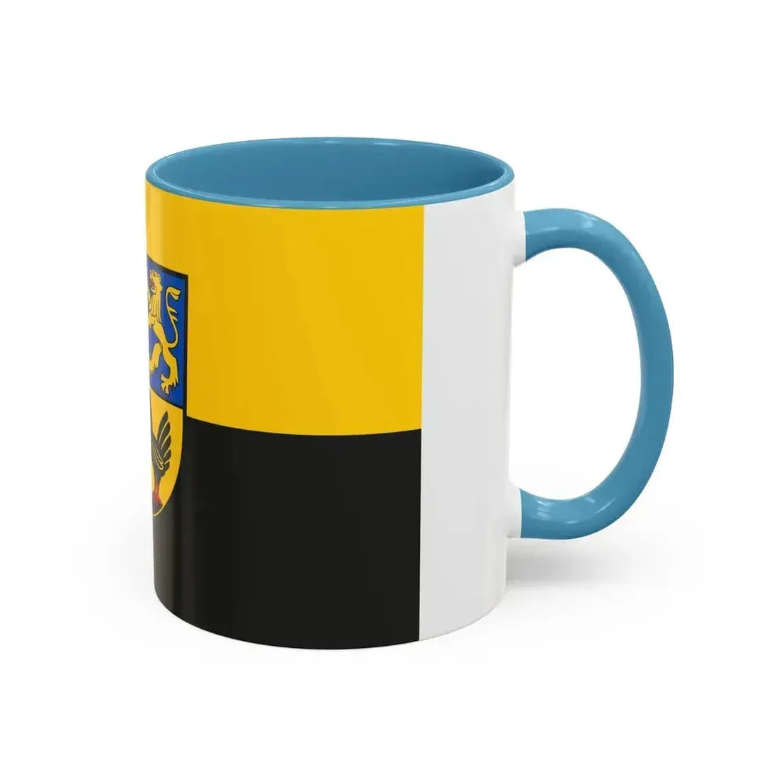 Flag of Ilm Kreis Germany - Accent Coffee Mug - Go Mug Yourself