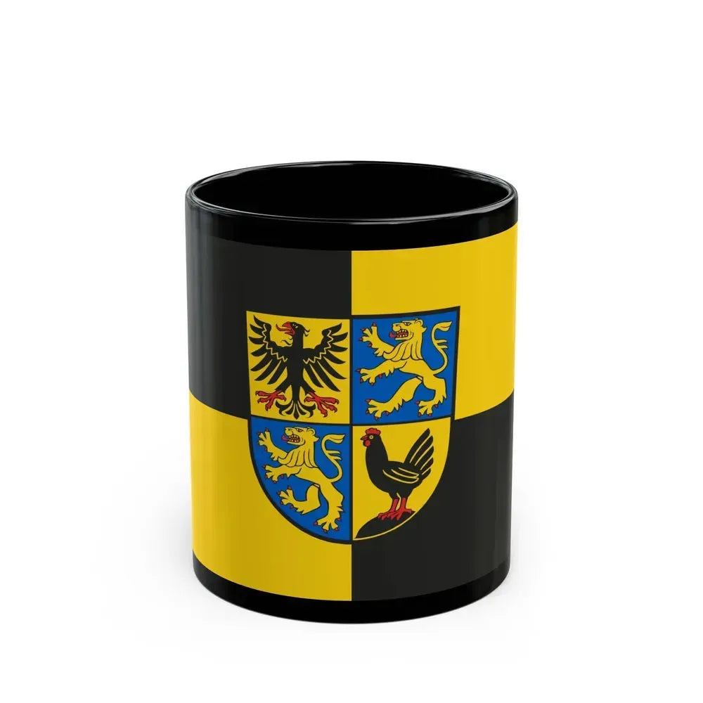 Flag of Ilm Kreis Germany - Black Coffee Mug 11oz - Go Mug Yourself
