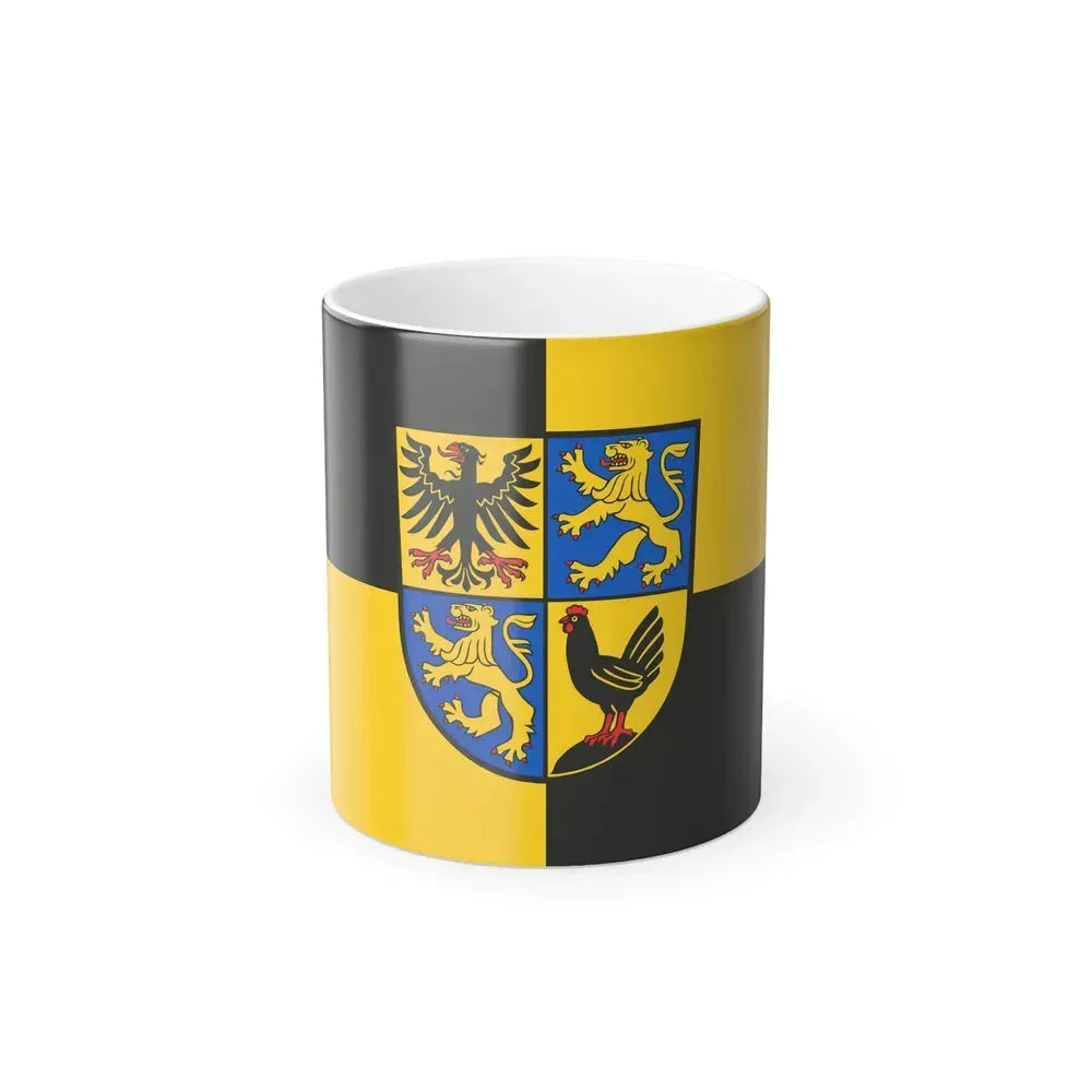 Flag of Ilm Kreis Germany - Color Changing Coffee Mug 11oz - Go Mug Yourself