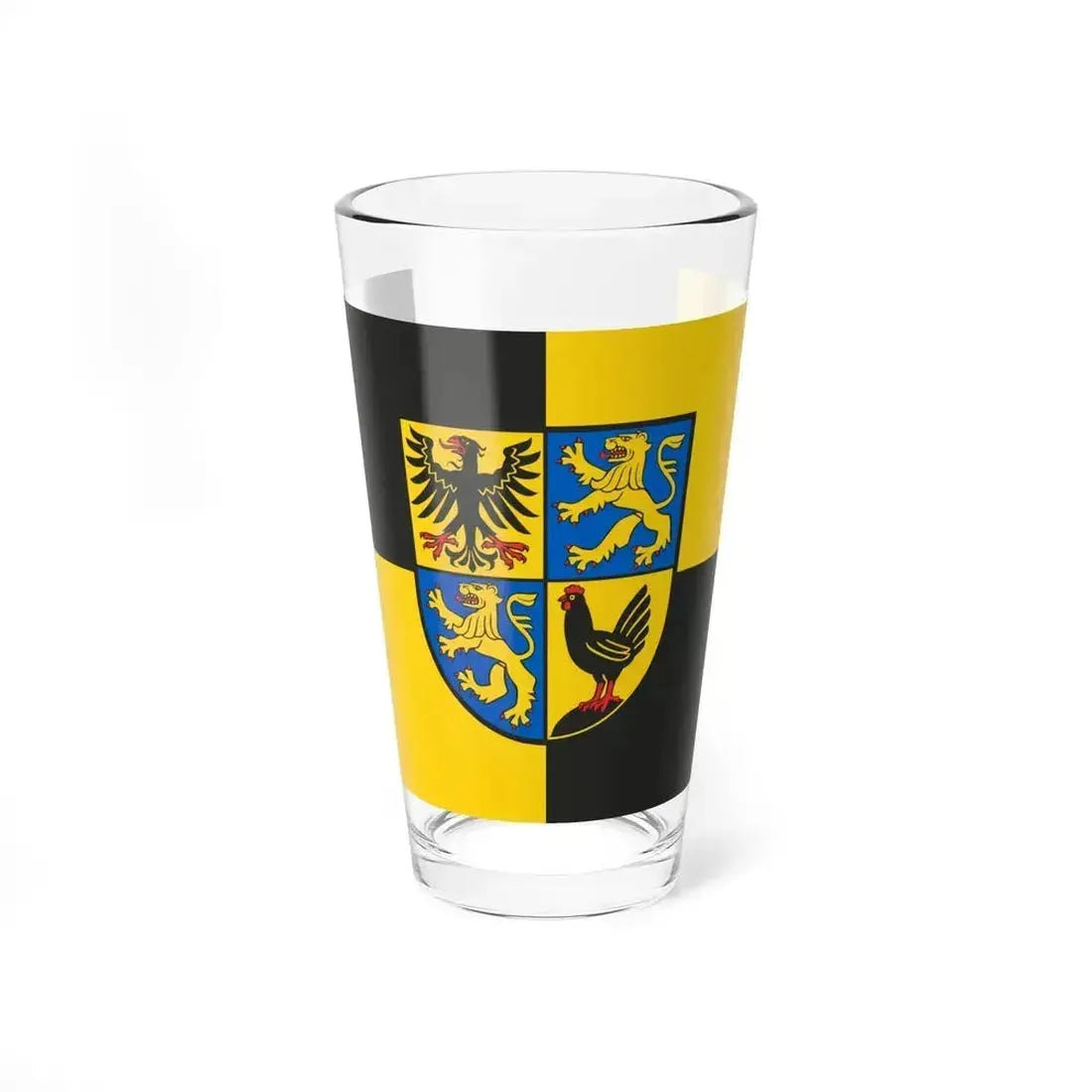 Flag of Ilm Kreis Germany - Pint Glass 16oz 16oz - Go Mug Yourself