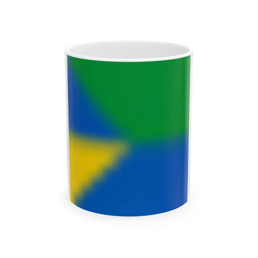 Flag of Ilnyk (Ukraine) White Coffee Mug 11oz - Go Mug Yourself