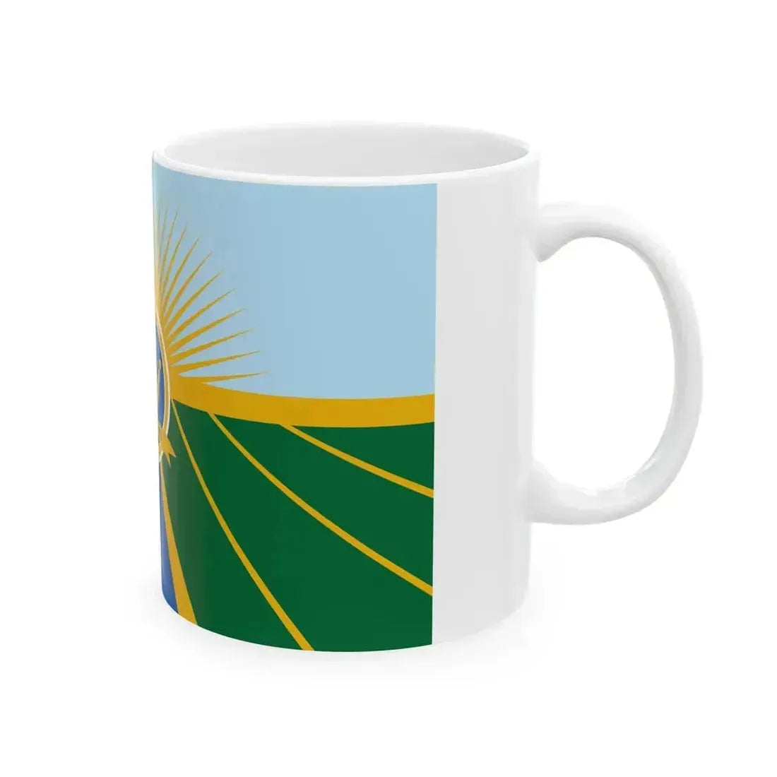 Flag of Imperial County California (United States) White Coffee Mug - Go Mug Yourself