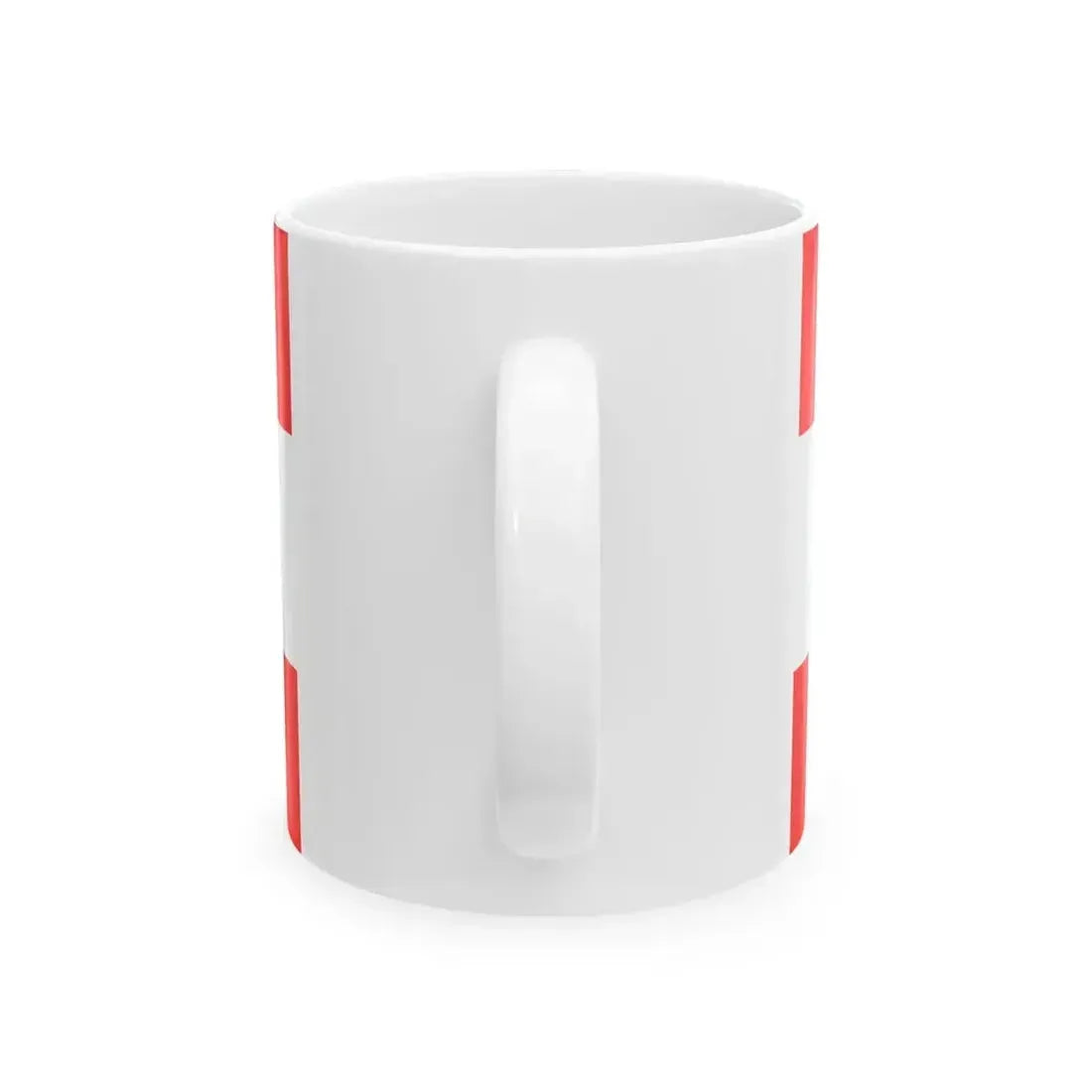 Flag of Imperial Free City of Trieste (Italy) White Coffee Mug - Go Mug Yourself