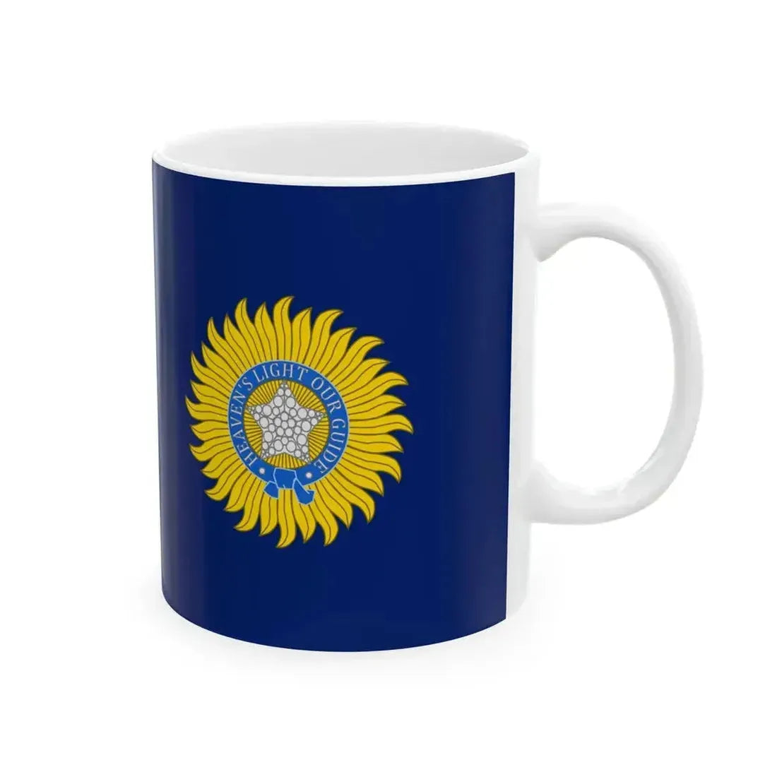 Flag of Imperial India (India) White Coffee Mug - Go Mug Yourself