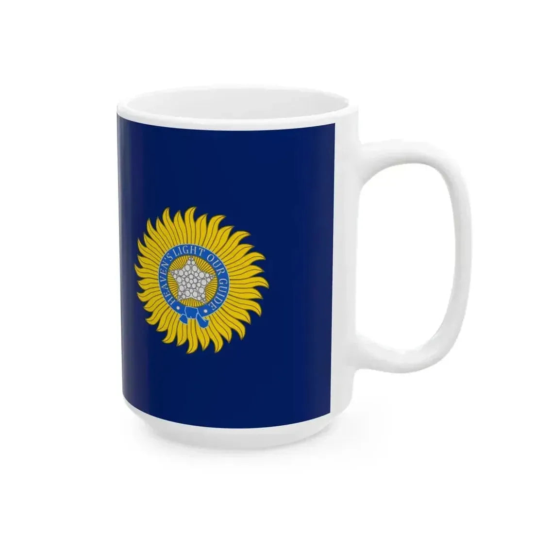 Flag of Imperial India (India) White Coffee Mug - Go Mug Yourself