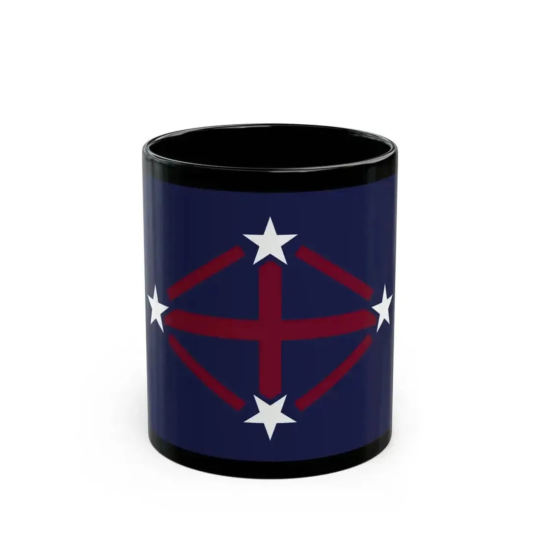 Flag of Imperial Japanese Antarctic Expedition 2 - Black Coffee Mug 11oz - Go Mug Yourself