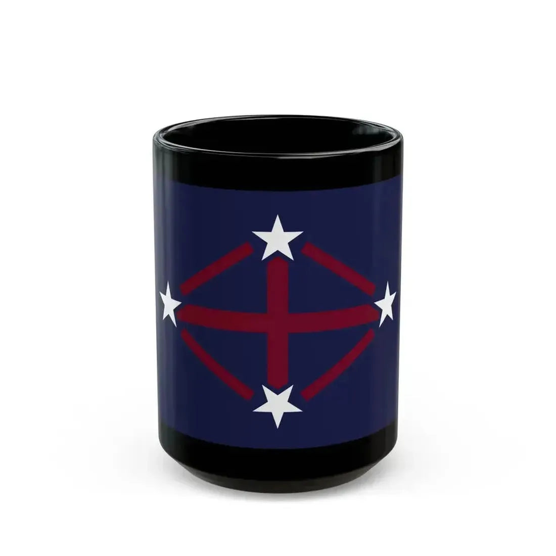 Flag of Imperial Japanese Antarctic Expedition 2 - Black Coffee Mug 15oz - Go Mug Yourself