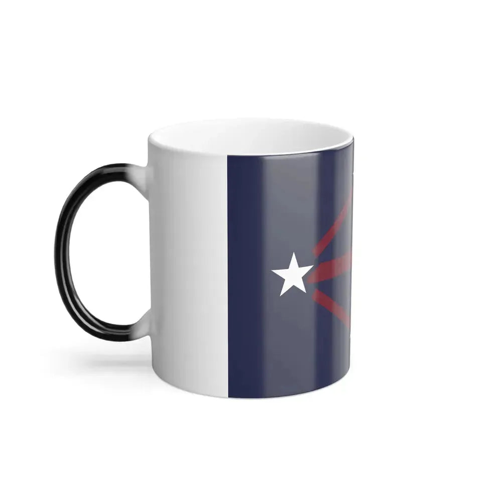 Flag of Imperial Japanese Antarctic Expedition 2 - Color Changing Coffee Mug - Go Mug Yourself