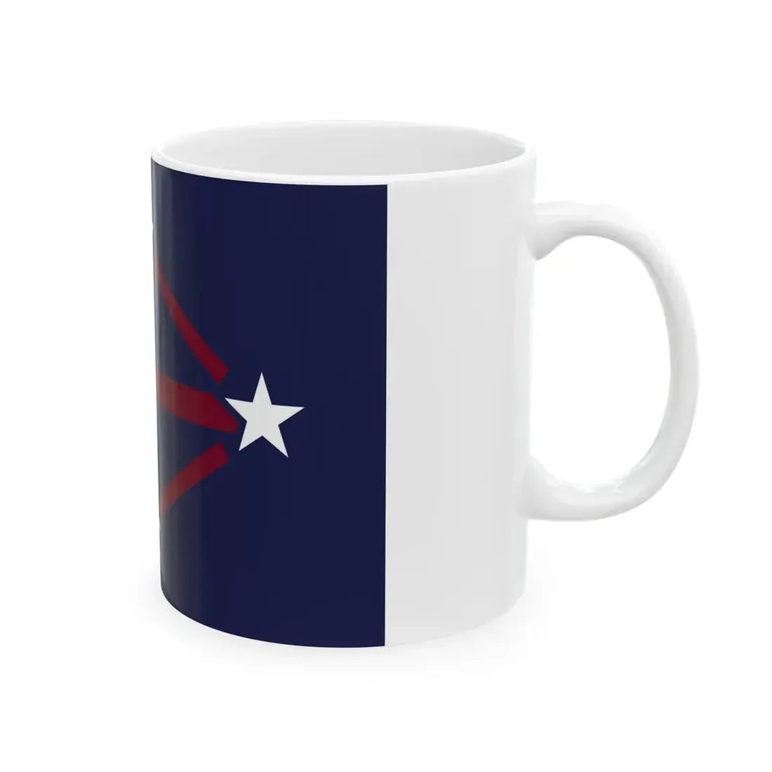 Flag of Imperial Japanese Antarctic Expedition 2 - White Coffee Mug - Go Mug Yourself