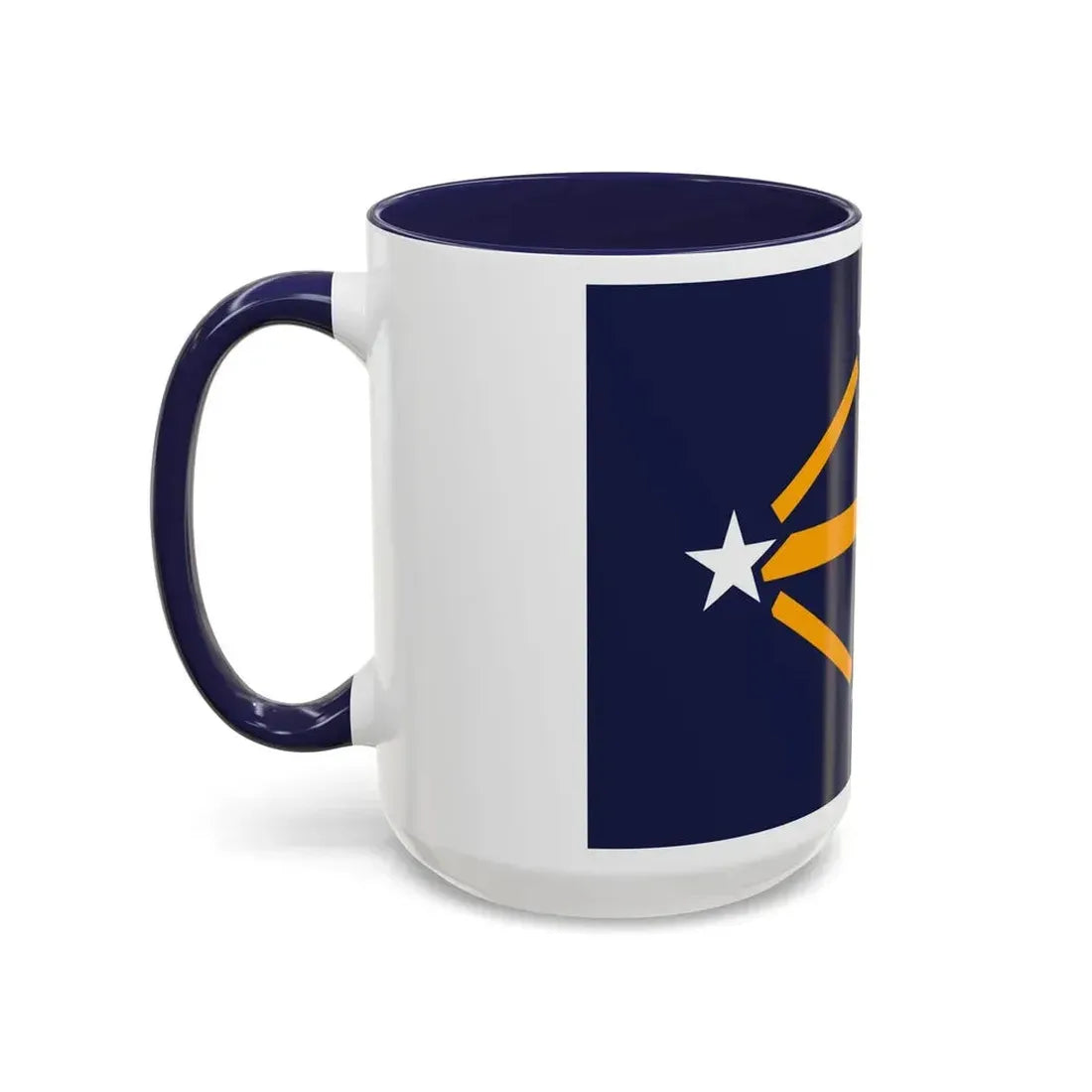 Flag of Imperial Japanese Antarctic Expedition - Accent Coffee Mug - Go Mug Yourself