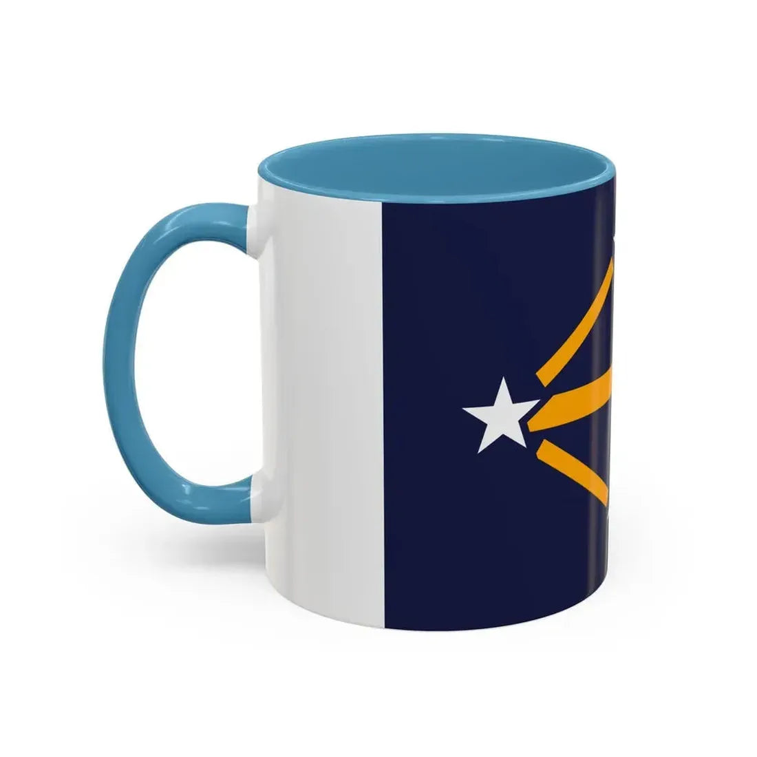 Flag of Imperial Japanese Antarctic Expedition - Accent Coffee Mug - Go Mug Yourself